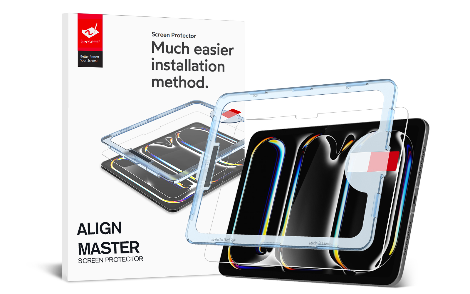  Tempered Glass Screen Protector For ipad Pro 11 With EZ Kit